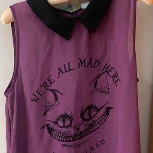 Cheshire cat blouse